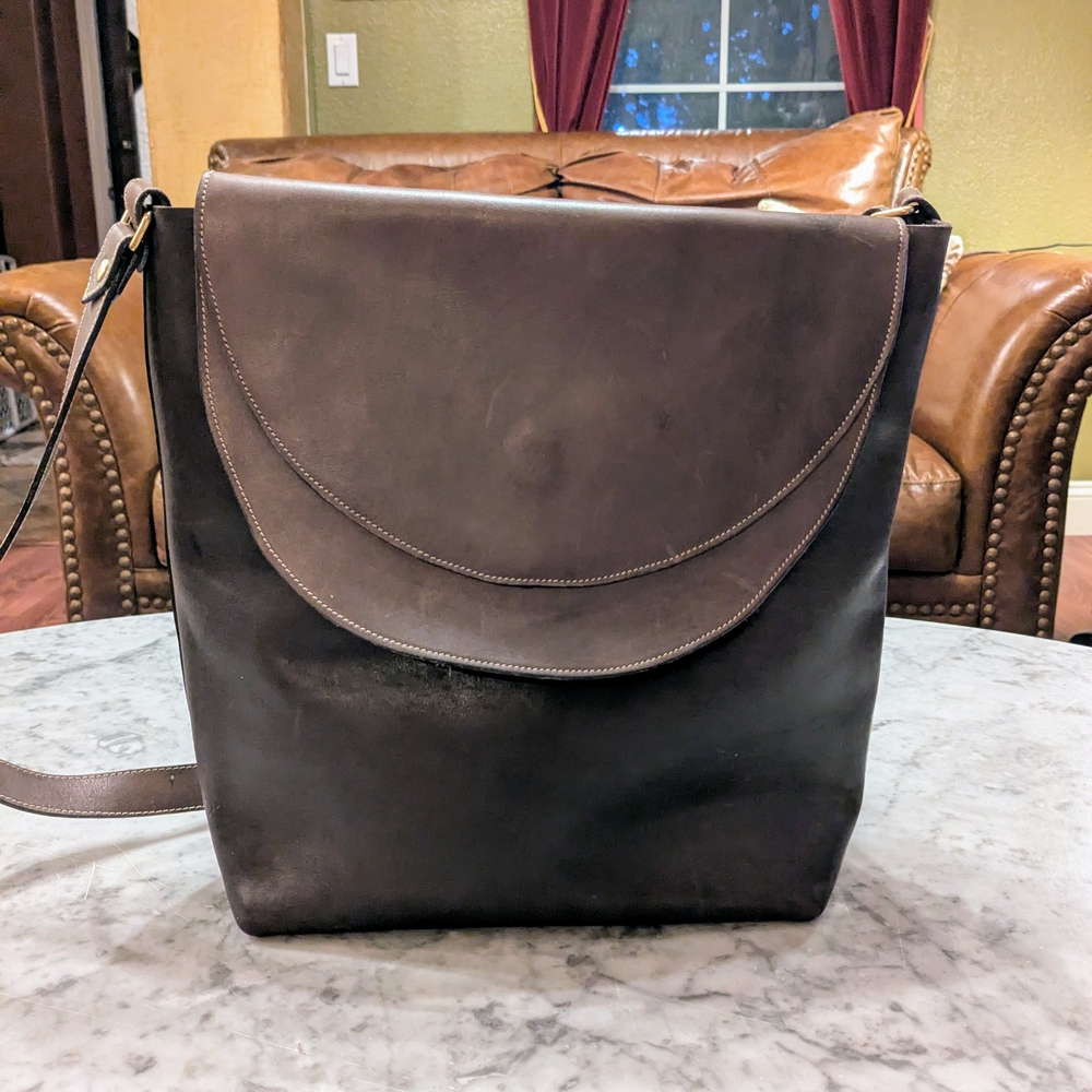 Pennyroyal Handmade In Sonoma County, CA Leather Artisan Crossbody